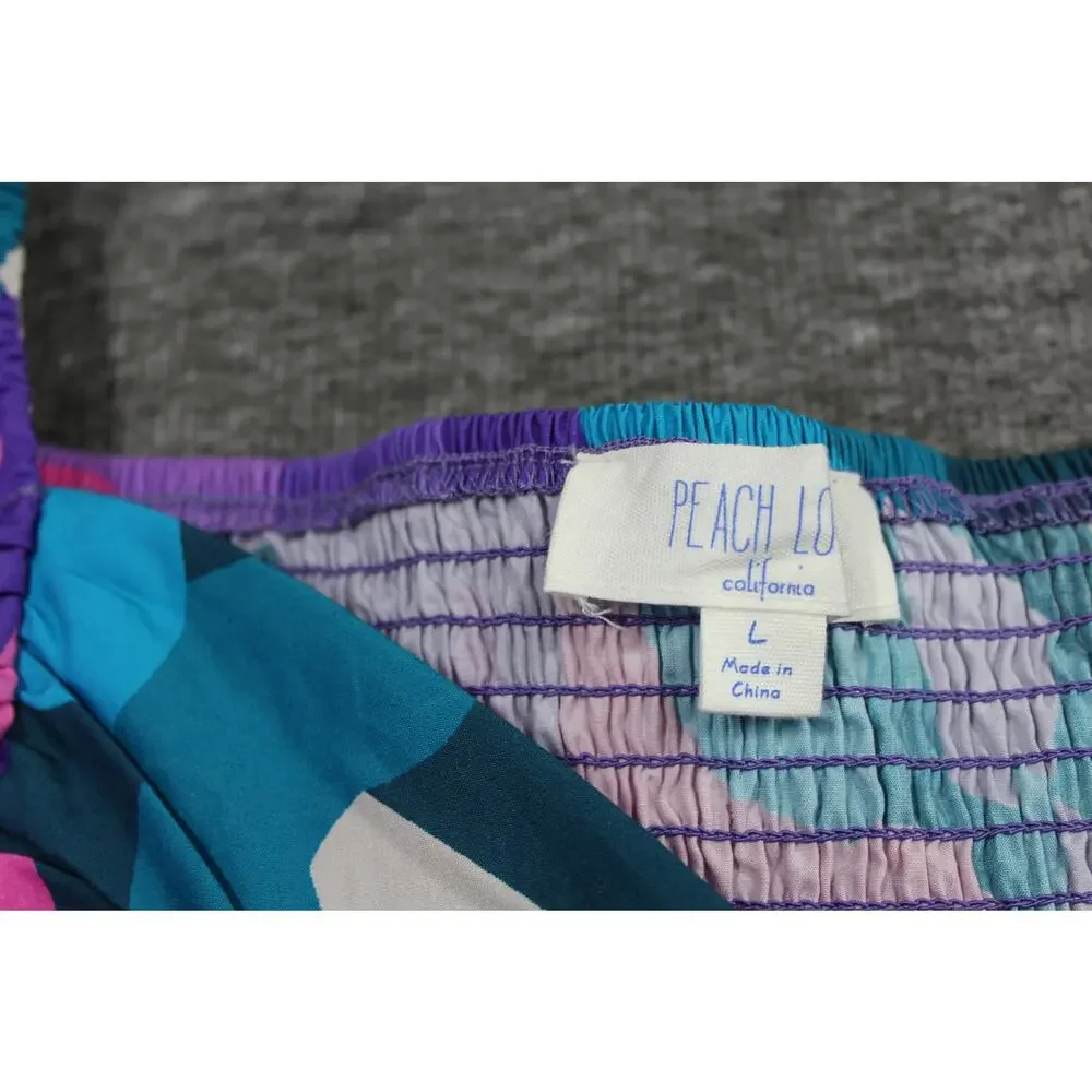 Peach Love California Colorful Camo Mini Dress - Picture 6 of 8